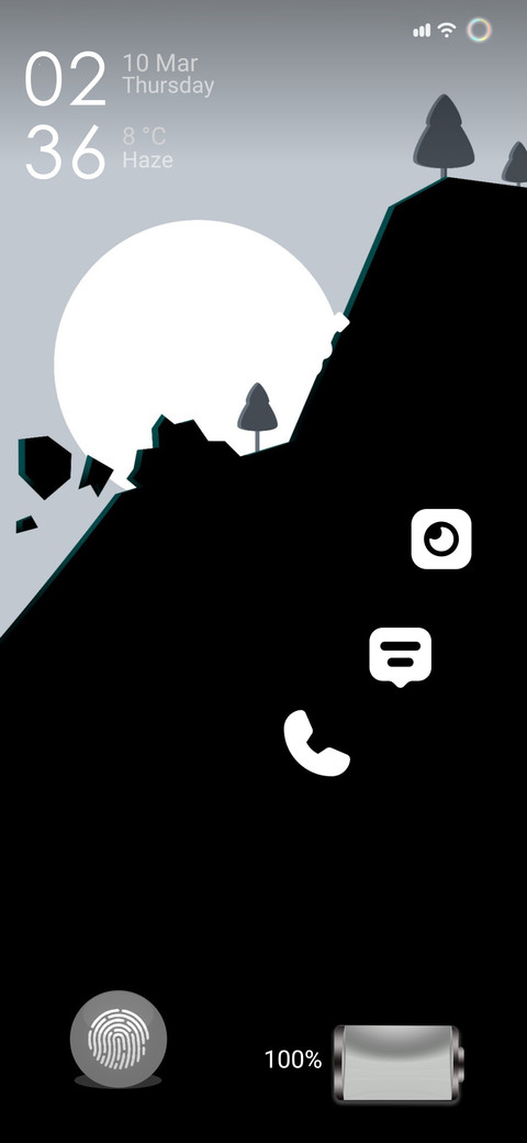 Dark Minimal IZ screenshot