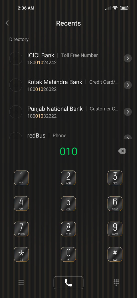 Luxury gold screenshot