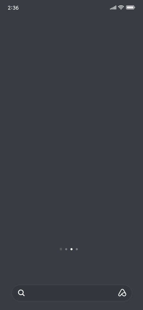 minimalist black screenshot
