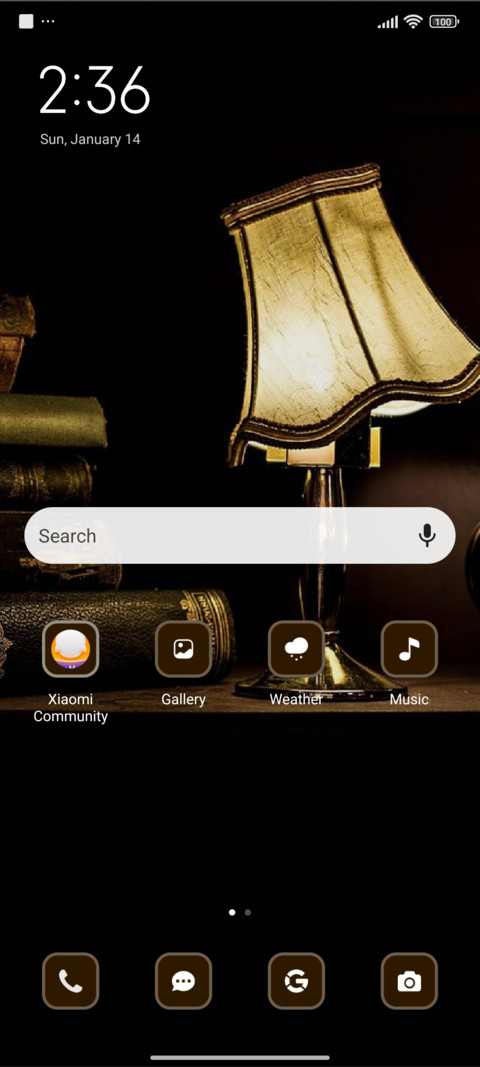 Vintage Lamp screenshot