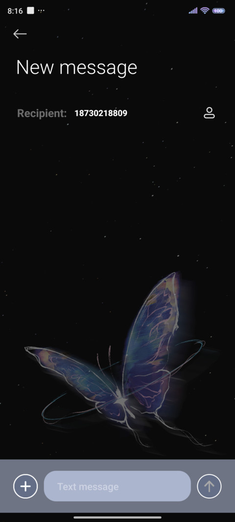 Simple butterfly screenshot