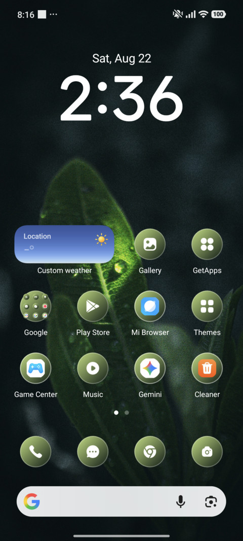 Earth Tones screenshot