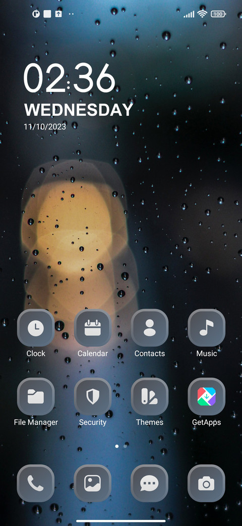 Reflective screenshot