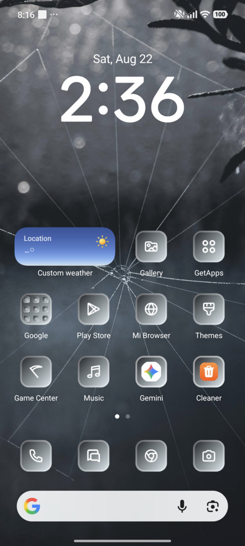Spider screenshot
