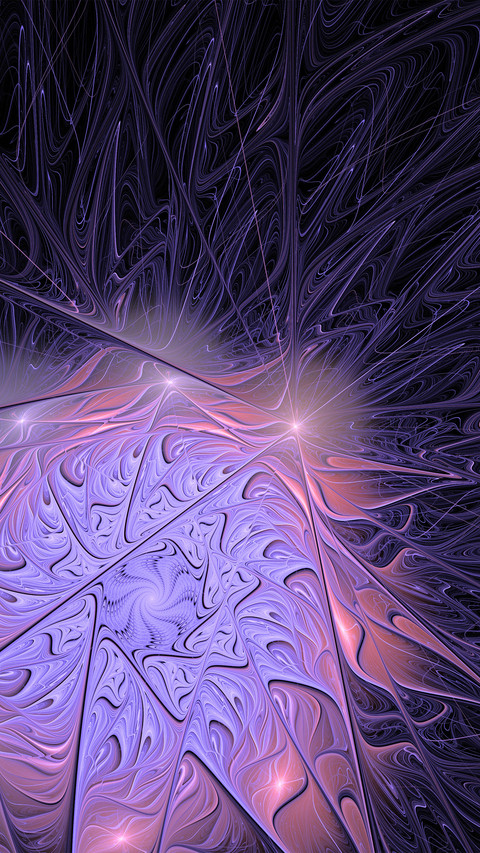 Purple fractal pattern screenshot