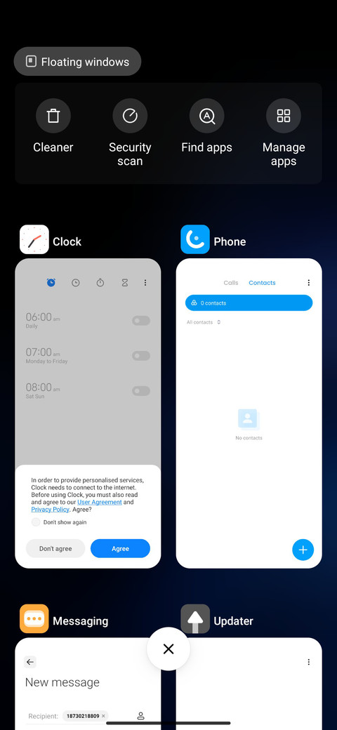 HoneyComb screenshot
