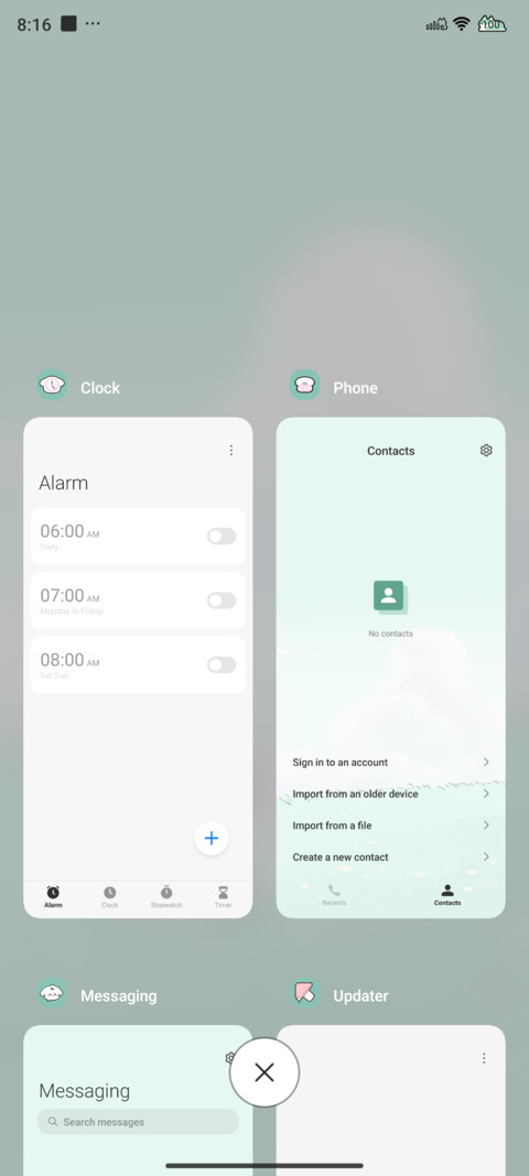 Good morning screenshot