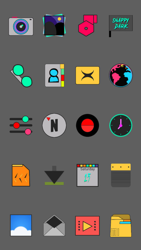 Snappy Dark  screenshot