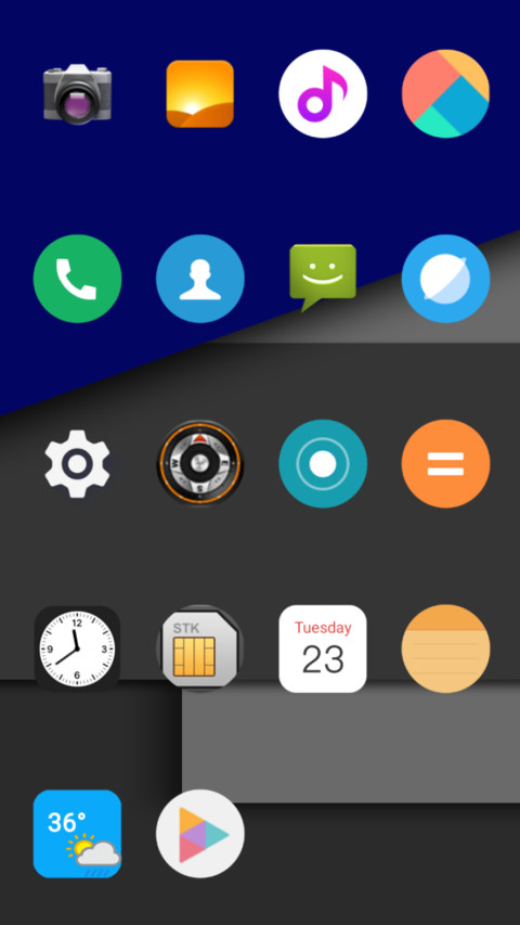 sky darkblue v10 screenshot