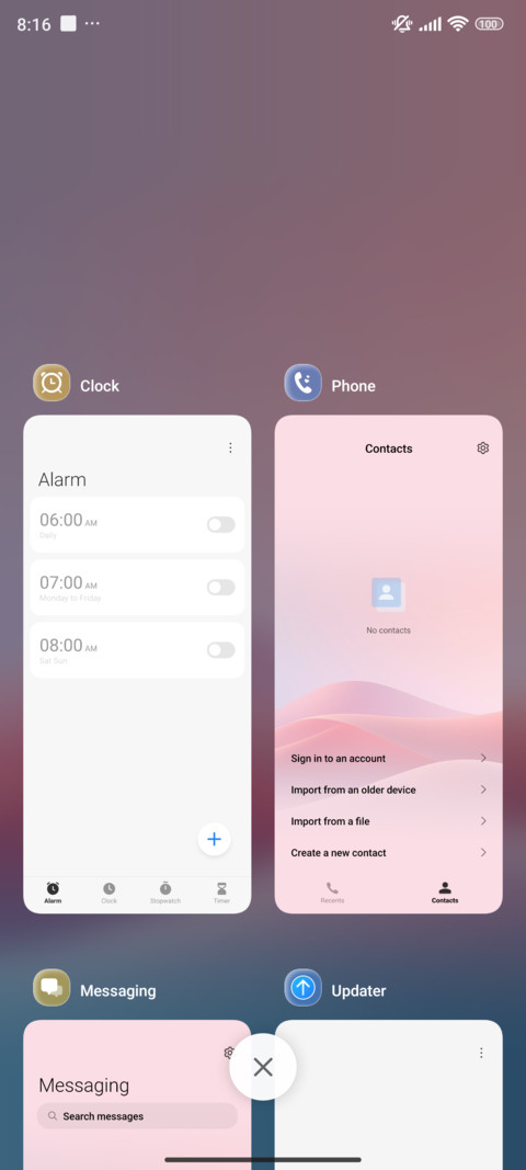 Pink Wave Curve screenshot