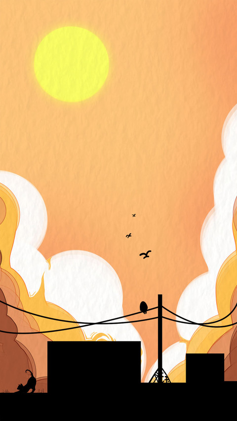 Sunset town screenshot