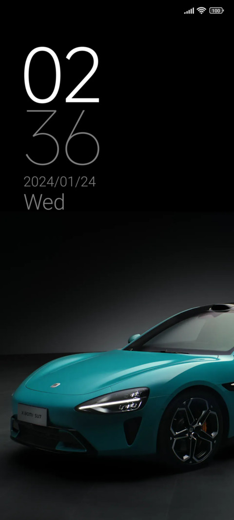 Xiaomi SU7 screenshot