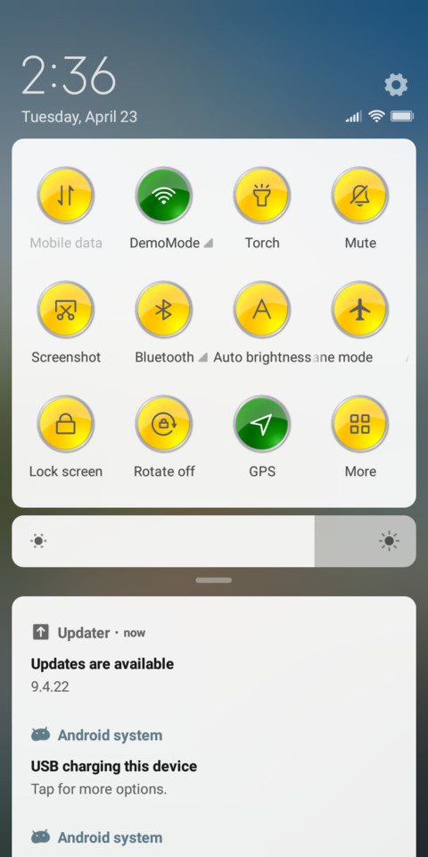 Colorful Stock screenshot