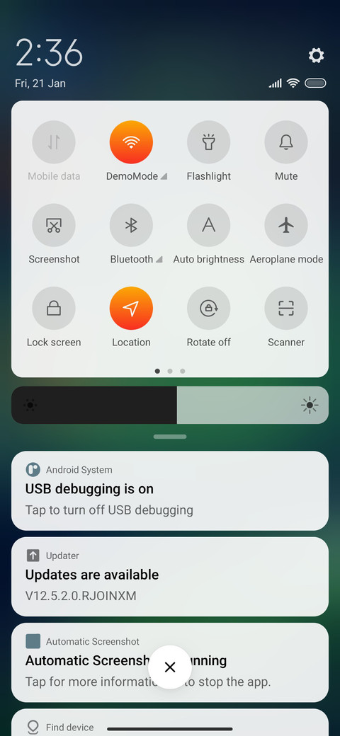 NightMode screenshot