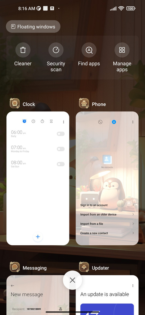 3D desktop screenshot