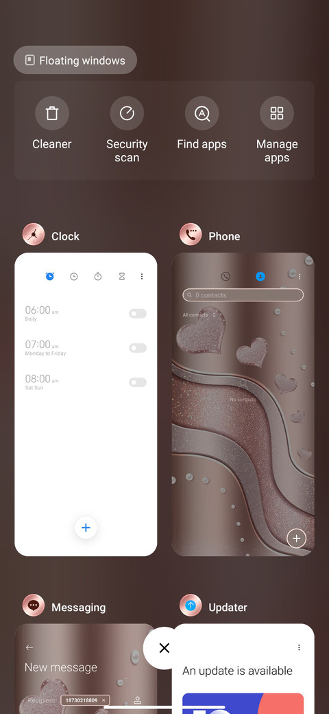 Pink metal curve screenshot