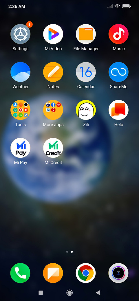 Planet screenshot