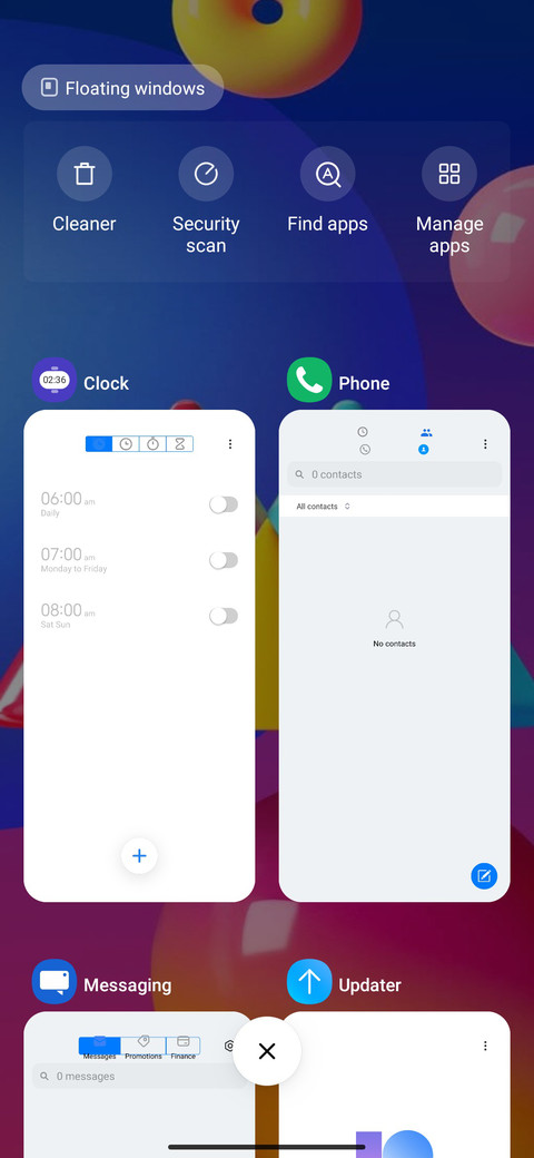 Experience UI12 screenshot
