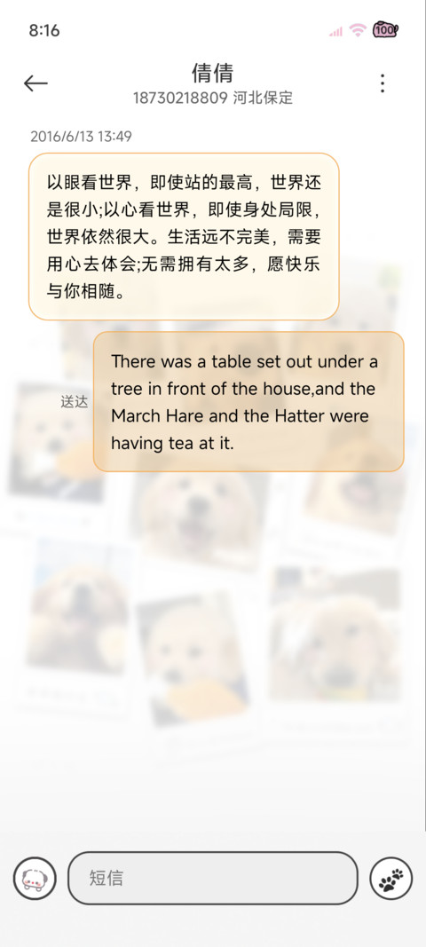 快乐小金毛 拍立得 screenshot