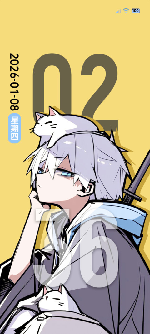 二次元我和我的猫 screenshot