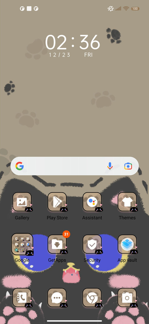 Big eyed black cat screenshot