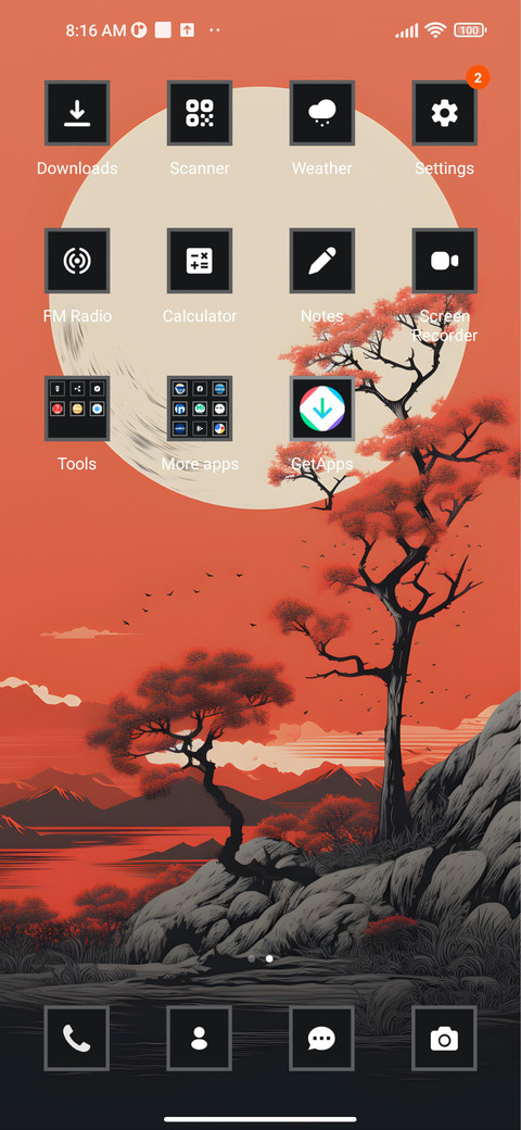 Pastel Sunview screenshot