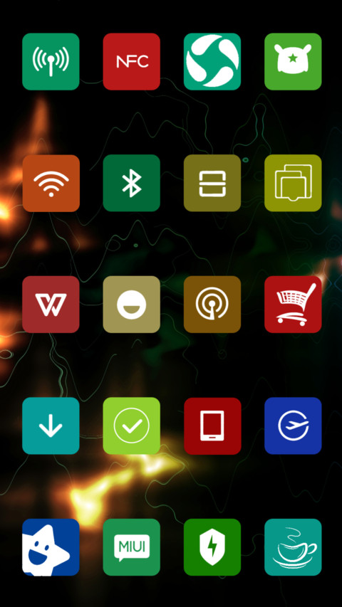 彩色炫酷--波纹 screenshot