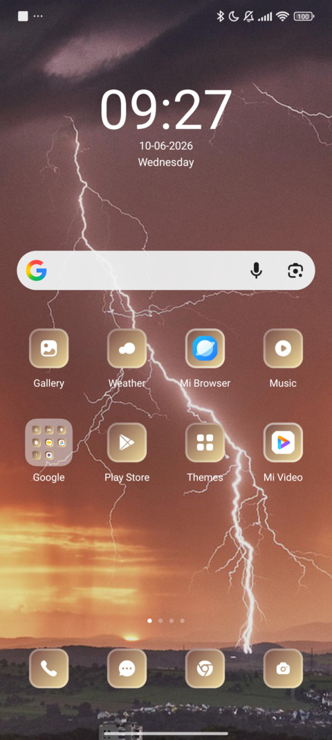 Rain screenshot