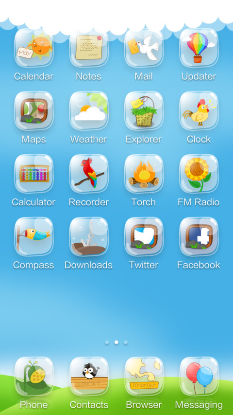 Cloud screenshot