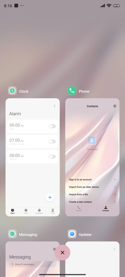 Simple Halo Silk screenshot