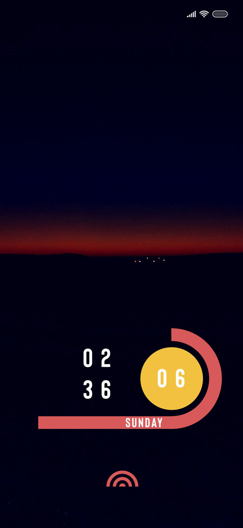 Blue night screenshot