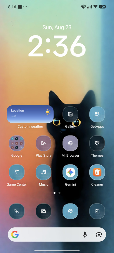 Neon Cat screenshot
