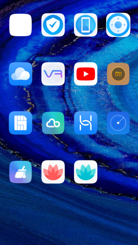 Huawei P30 dual dark screenshot