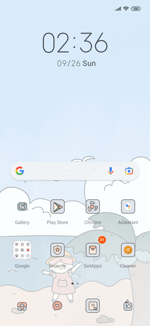 Summer seaside screenshot