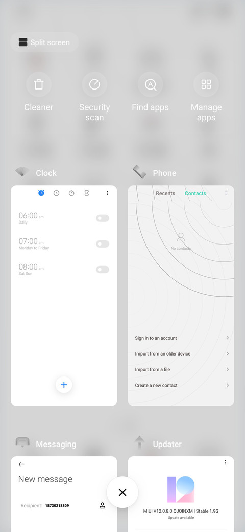 Line series screenshot