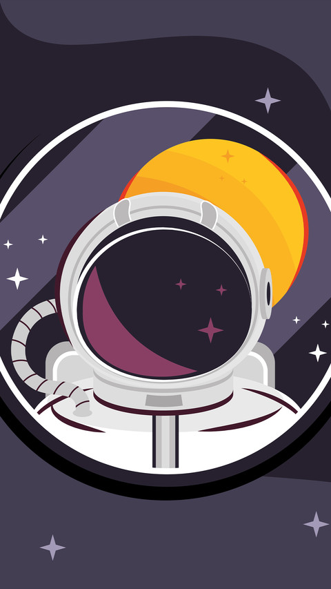 Q version of the Astronaut screenshot