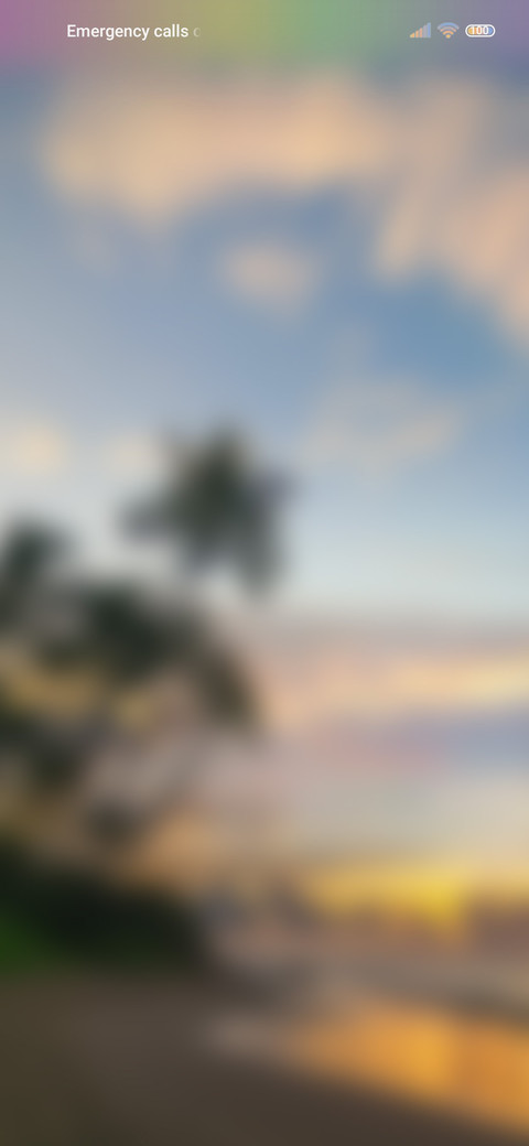 Sunset beach screenshot