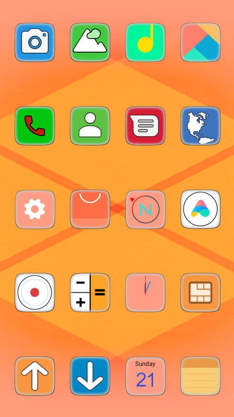 My colorfull tiles screenshot