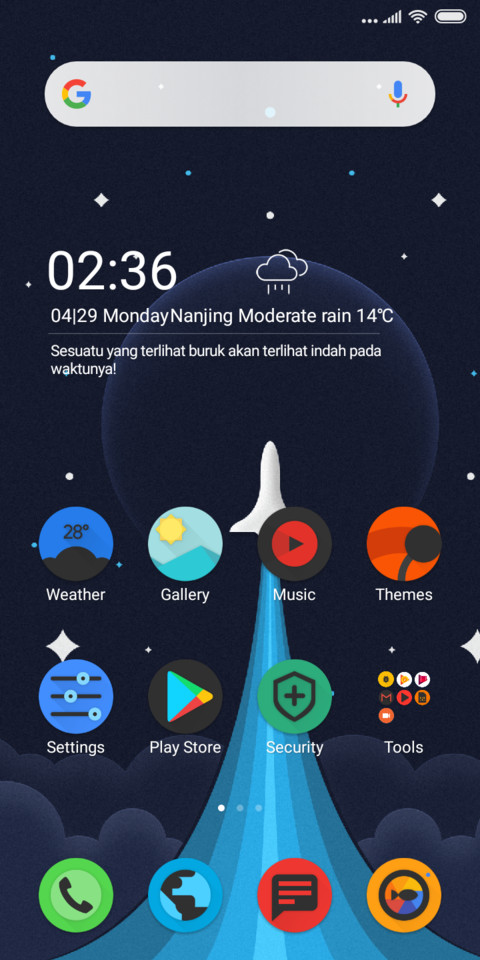 Color Blue screenshot