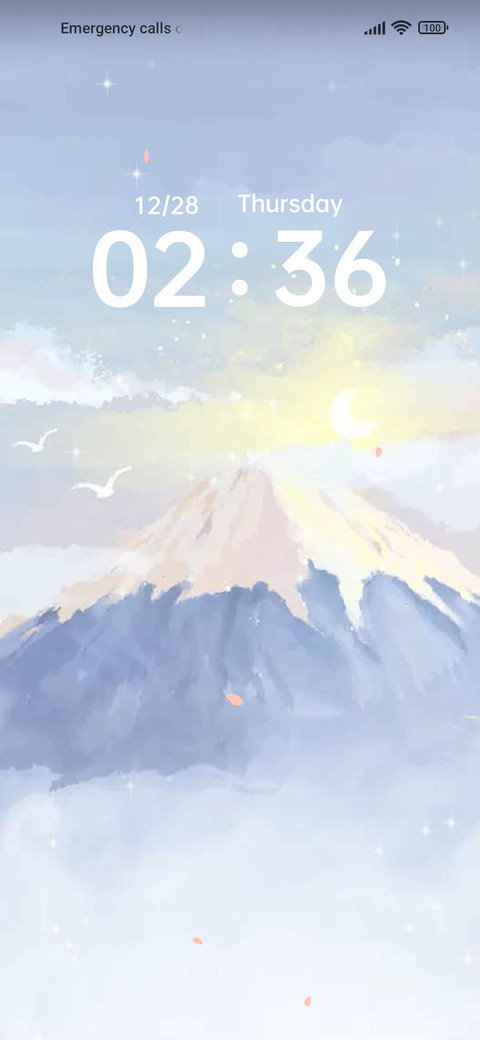moon rise sun set screenshot