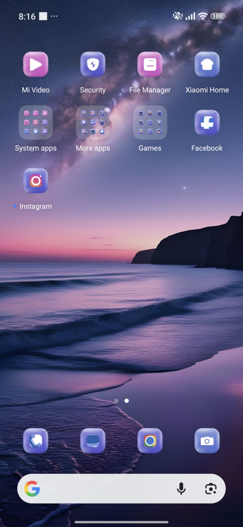 Starry screenshot