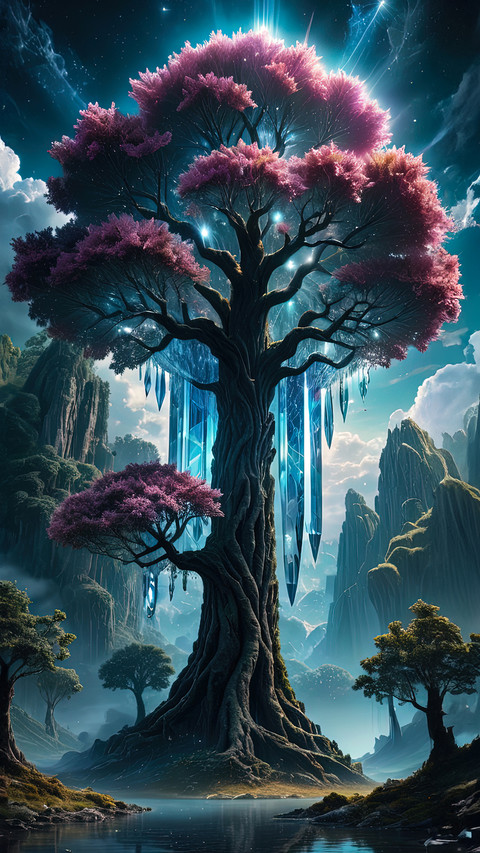 Crystal Tree screenshot