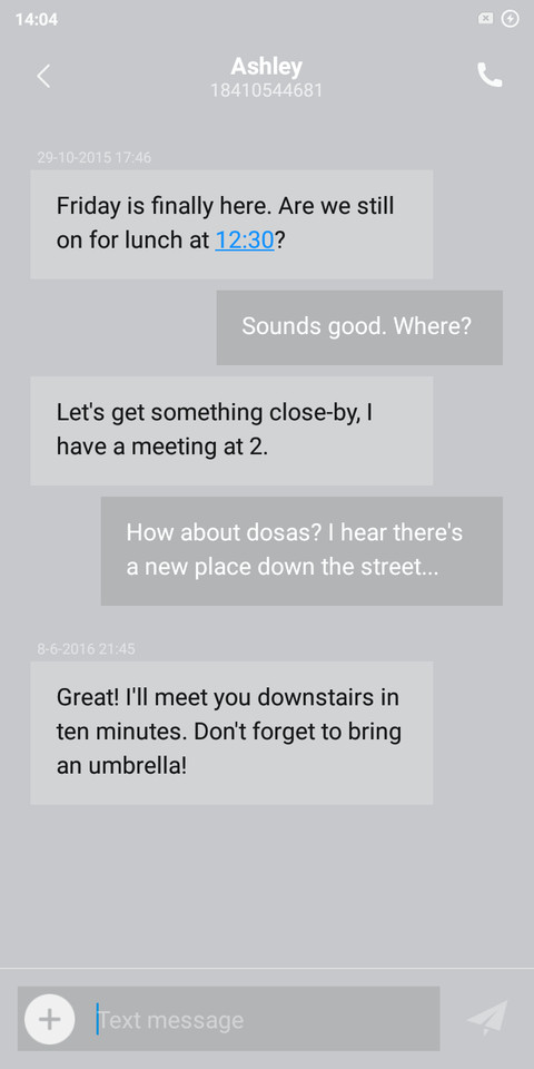 Nice UI10 screenshot