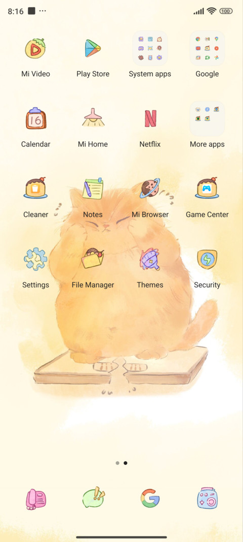Weight loss cat screenshot