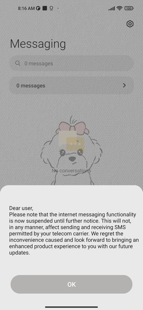 Puppy eats screenshot