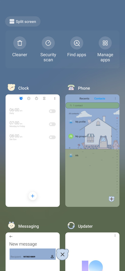 Field wallpaper screenshot
