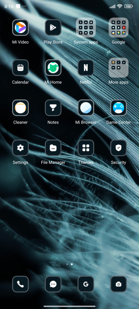 Feather screenshot