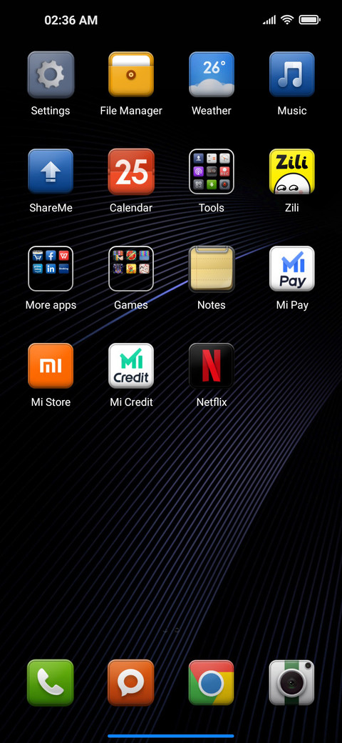 Infinity screenshot