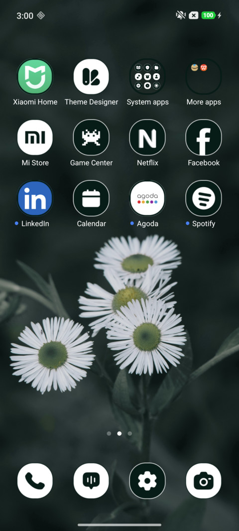 Monochrome Daisy screenshot