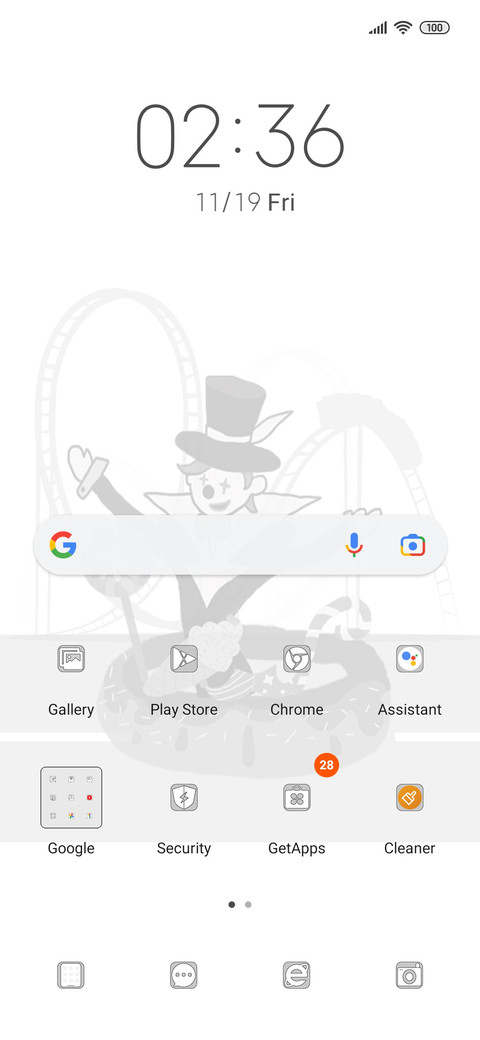 I am a clown screenshot